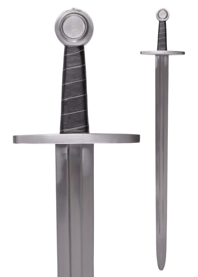 Høj middelalderligt sværd med skede, Practical (Blunt)