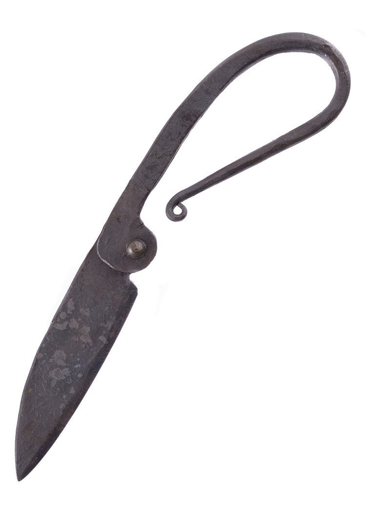middelalder folde-kniv med skede - Brixen Steel