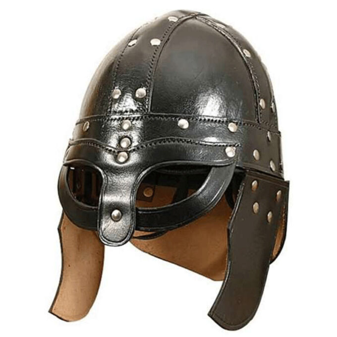 Windlass - Læder vikinge hjelm