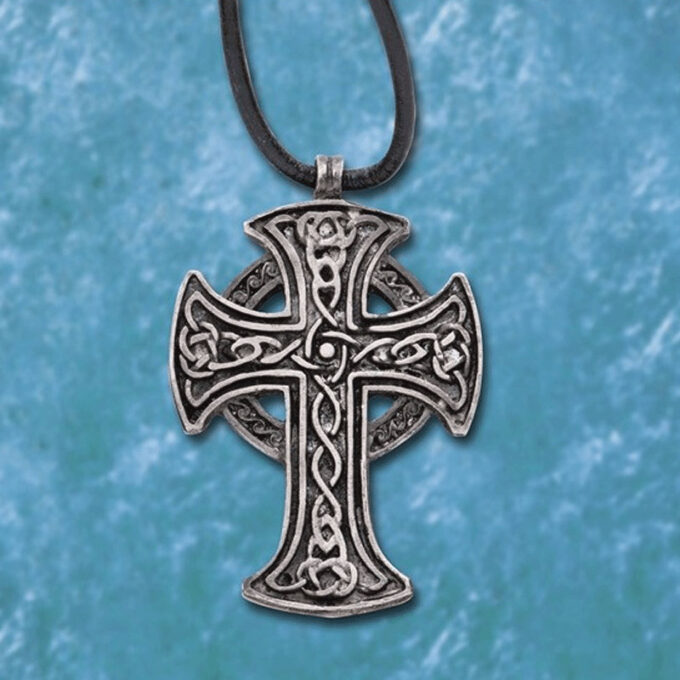 Windlass - Keltisk tin kors vedhæng