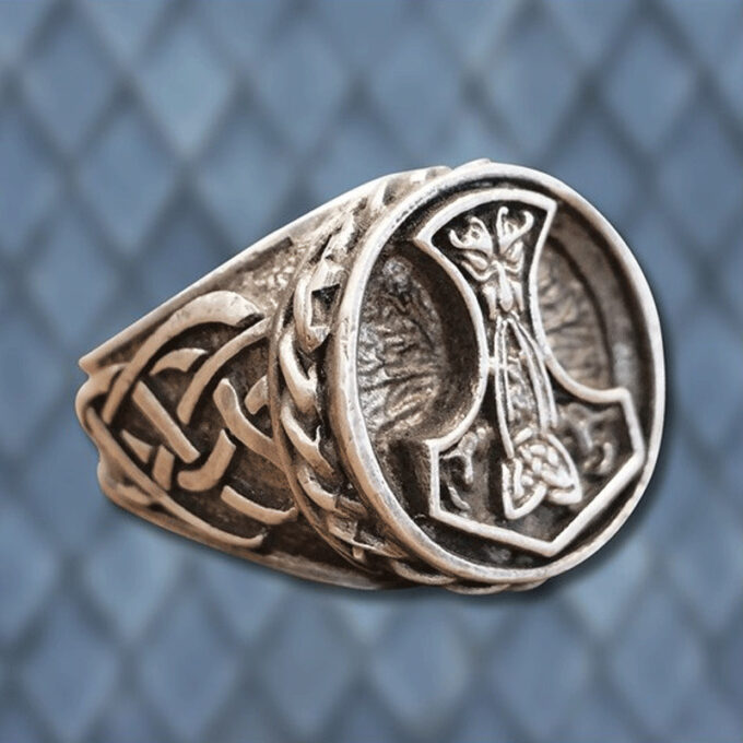 Windlass - Thors hammer tin vikinge ring