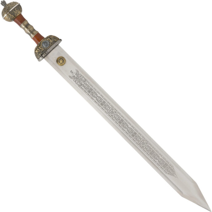 Romersk Gladius Caesar - sværd med skede