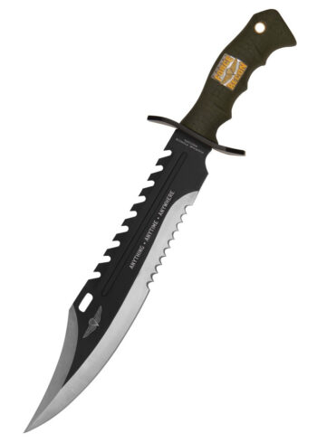 Marine Force Recon Sawback Bowie, med skede