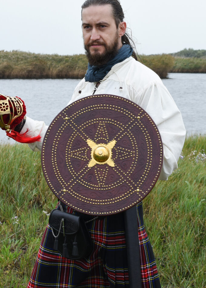 Scottish Targe fra slaget ved Culloden