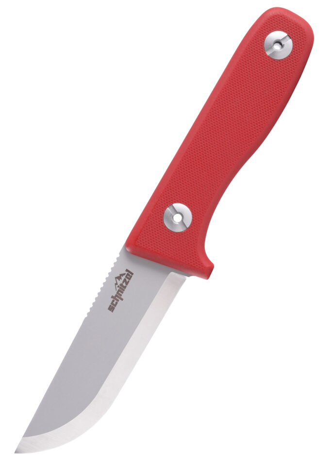 Schnitzel DU, kniv til børn i alderen 10+, rød