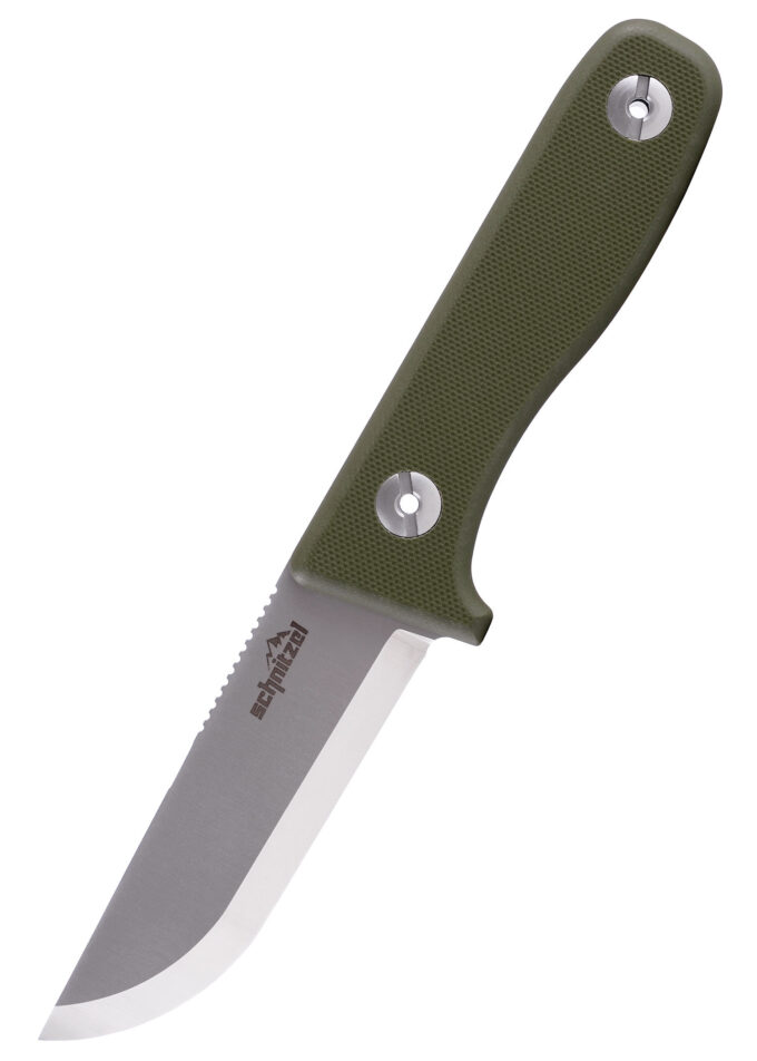 Schnitzel DU, kniv til børn i alderen 10+, grøn