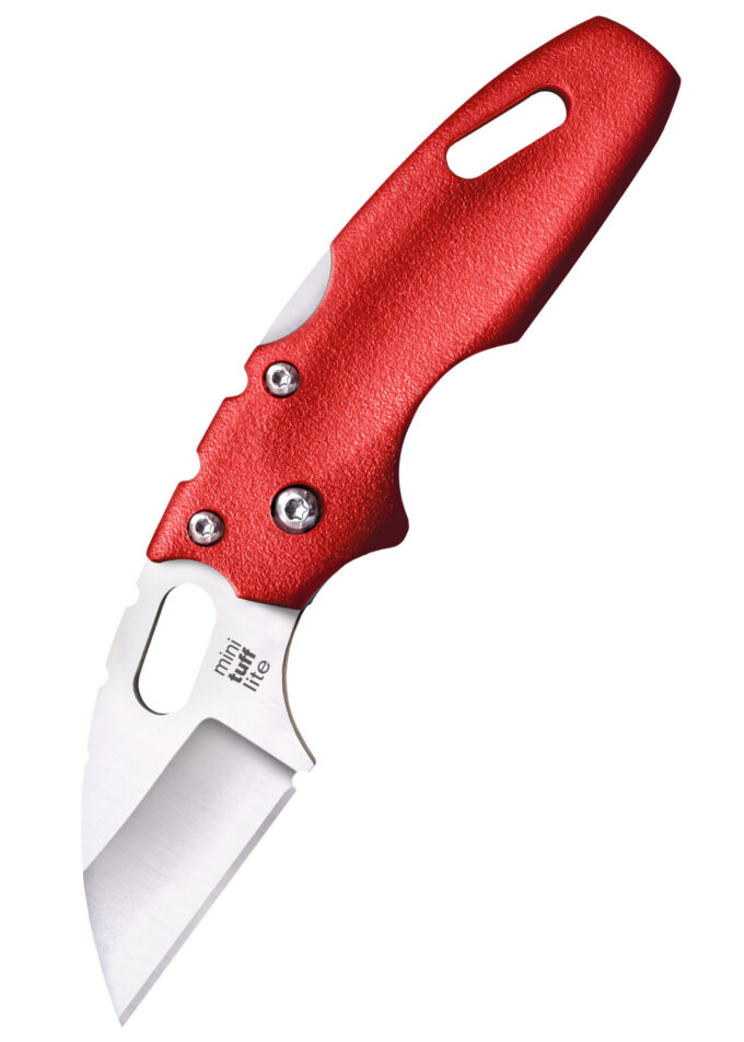 Cold Steel - Mini Tuff Lite, foldekniv, rød