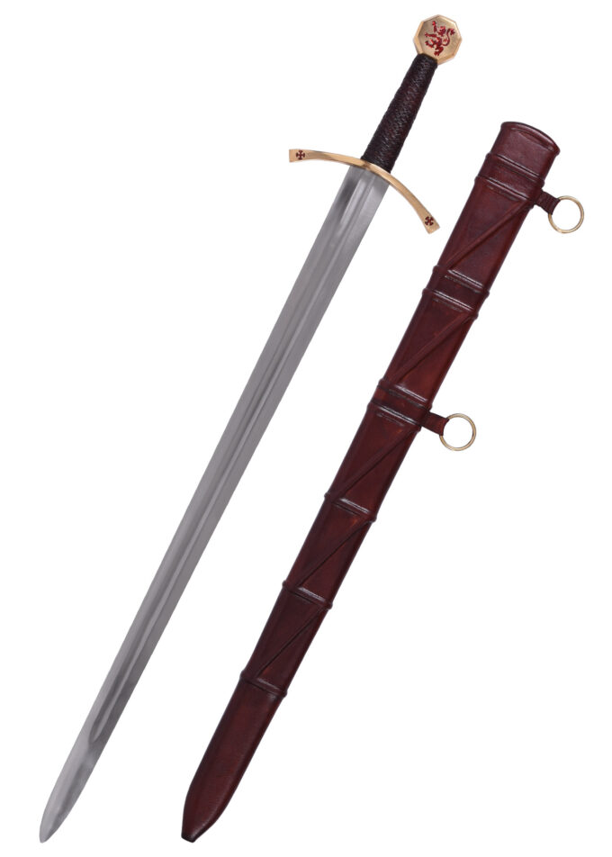 Bruce sværd, middelalderligt ethåndssværd med skede