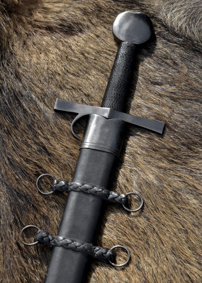 Senmiddelalderlig sværd med fingerbeskyttelse, Milano ca.1432