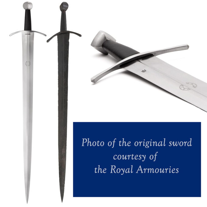 Windlass European 14th Century Arming Sword, Royal Armouries Collection IX.2141