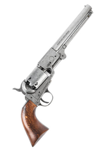 Colt Navy 1862, Percussion Revolver .36, Confederate, Old Grey, Replika
